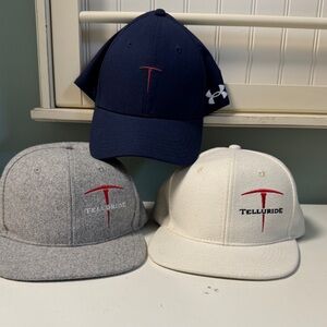New 2 Locale & 1 Under Armor Baseball caps